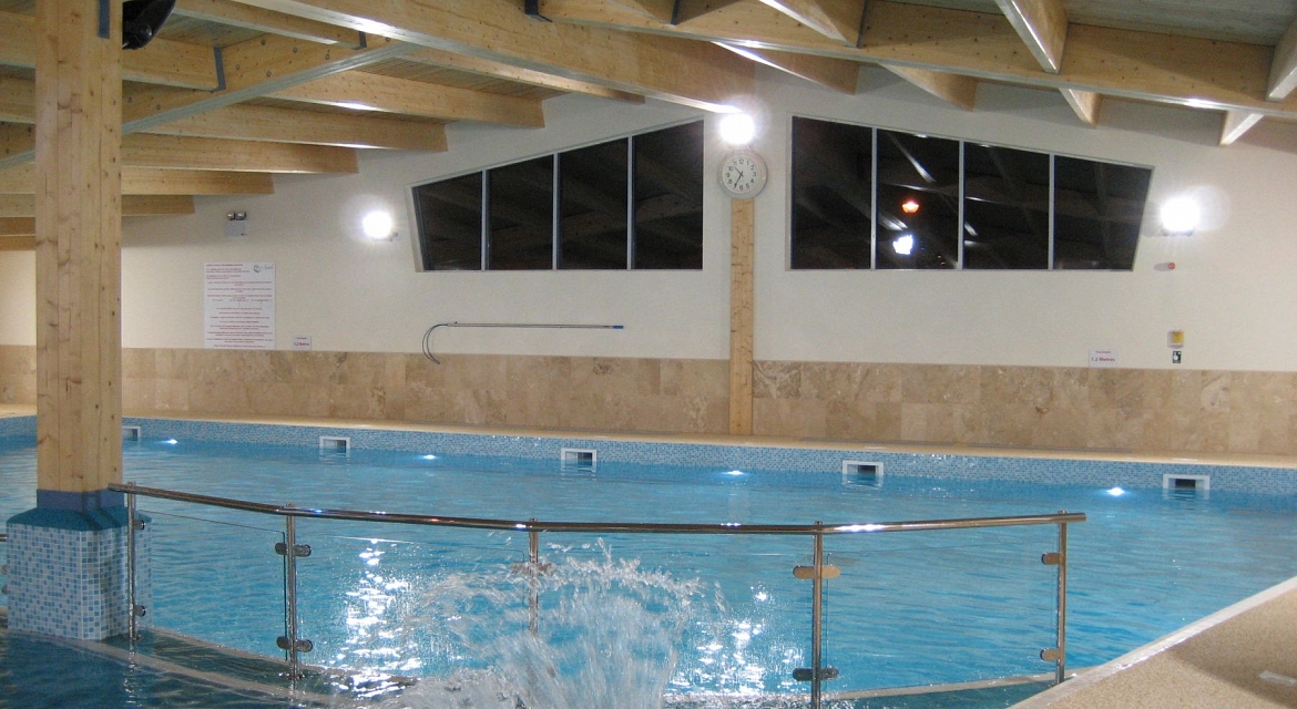 Sunbeach indoor swimming pool West Wales